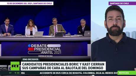 Chile: Los candidatos presidenciales Gabriel Boric y José Antonio Kast cierran sus campañas de cara al balotaje del domingo