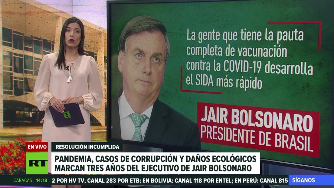 Bolsonaro anuncia sus planes de volver a postularse para la presidencia