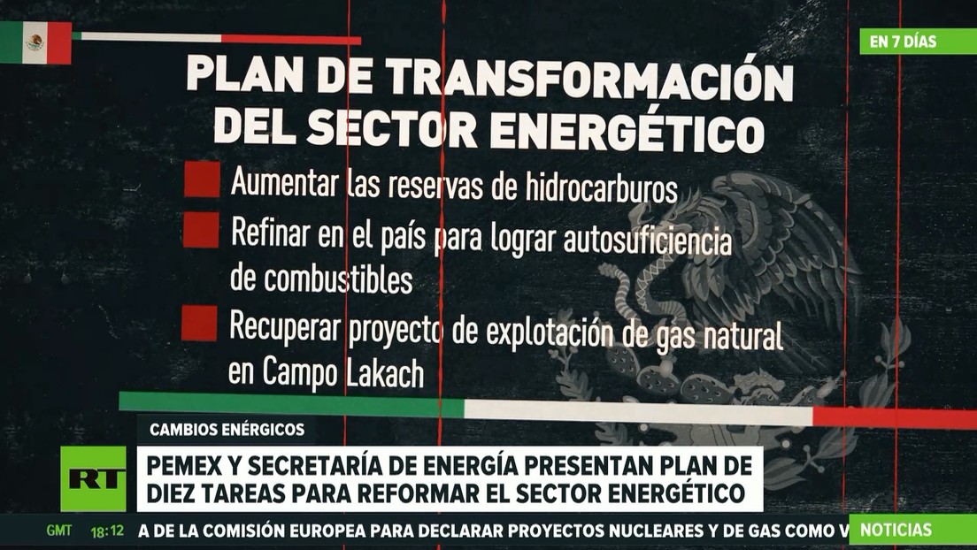 Pemex y la Secretaría de Energía presentan un decálogo para reformar el sector energético nacional