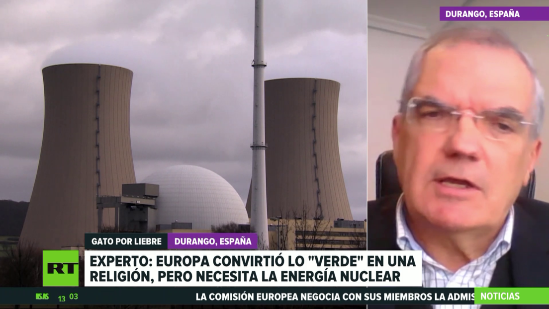 Experto: Europa convirtió "lo verde" en una religión, pero necesita la energía nuclear