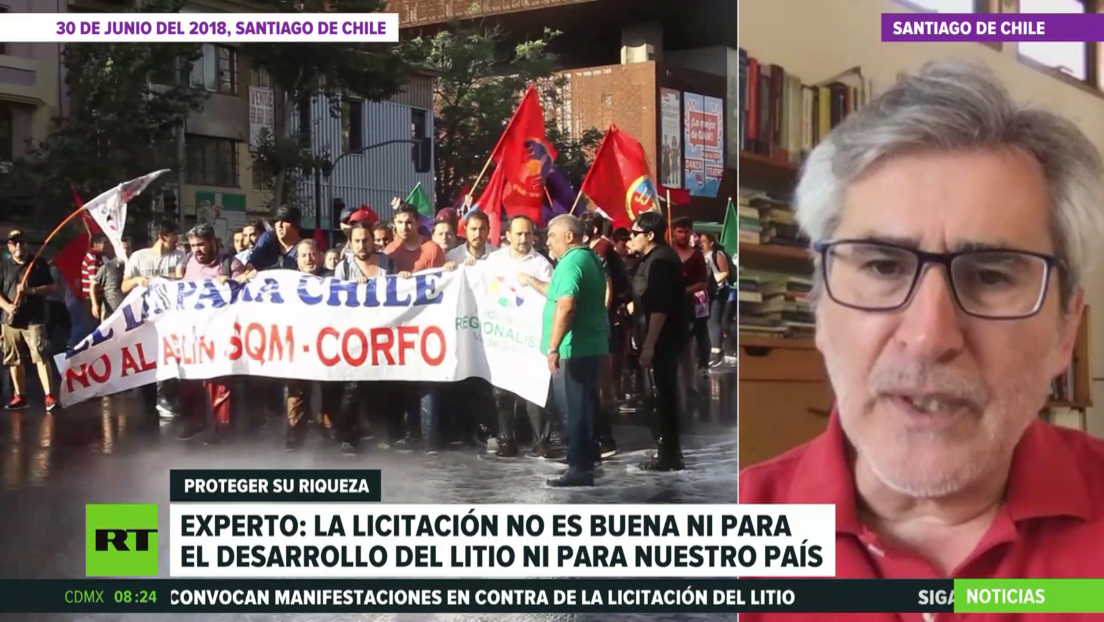 Chile: Convocan marchas por todo el país contra la iniciativa de licitación del litio al sector privado