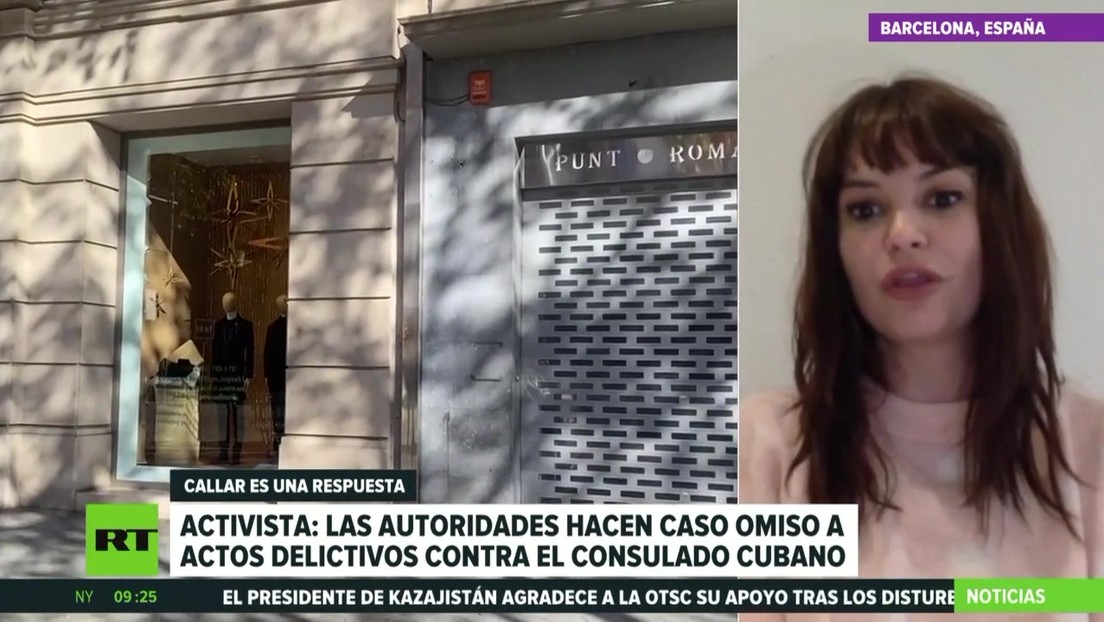 Denuncian la inacción de las autoridades españolas ante la agresión al consulado cubano en Barcelona