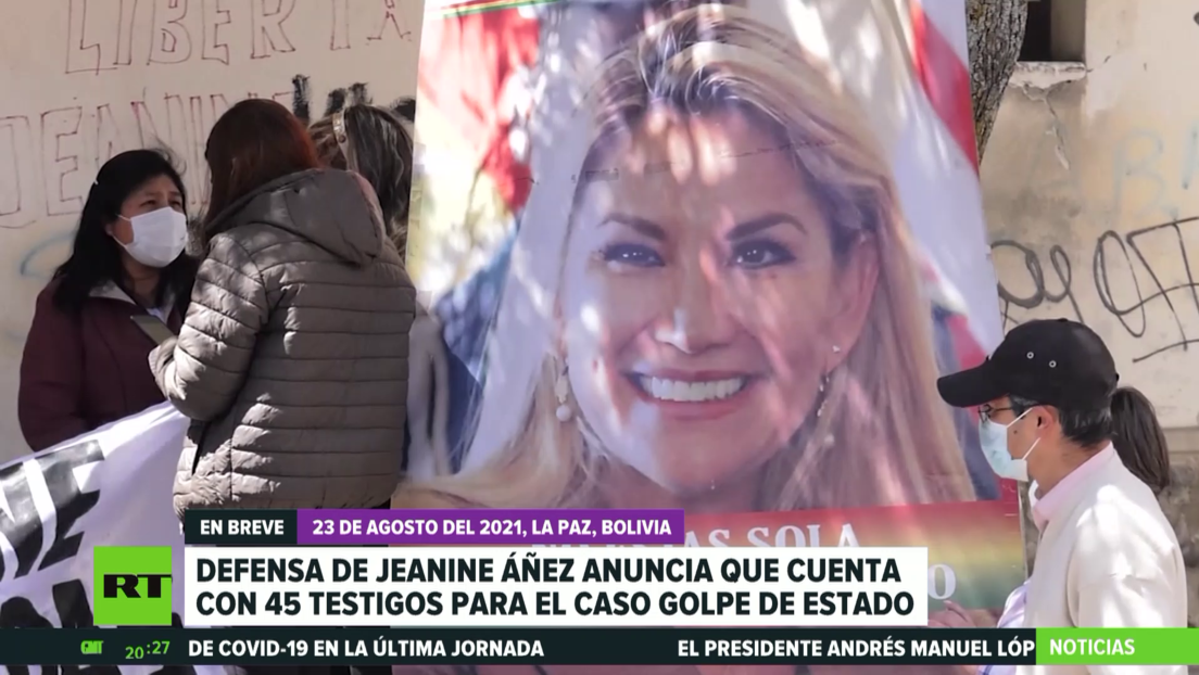 Defensa de Jeanine Áñez anuncia que cuenta con 45 testigos para el caso del golpe de Estado en Bolivia