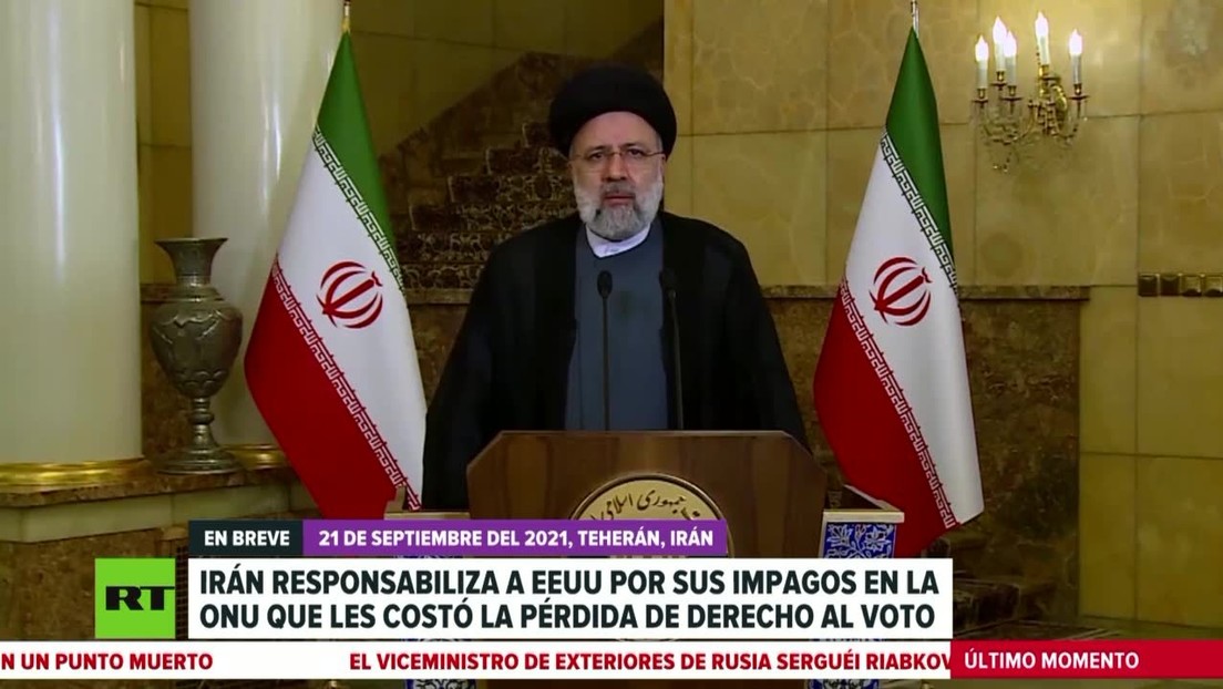 Irán responsabiliza a EE.UU. de sus impagos en la ONU