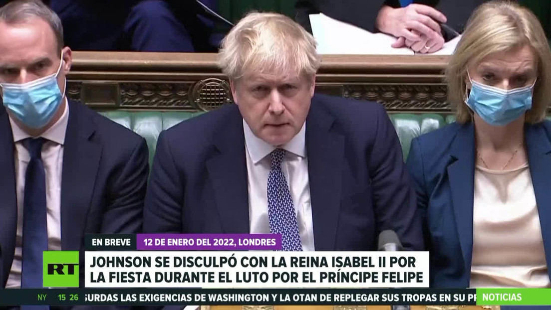 Boris Johnson se disculpa con la reina Isabel II por organizar una fiesta durante el luto nacional por el príncipe Felipe
