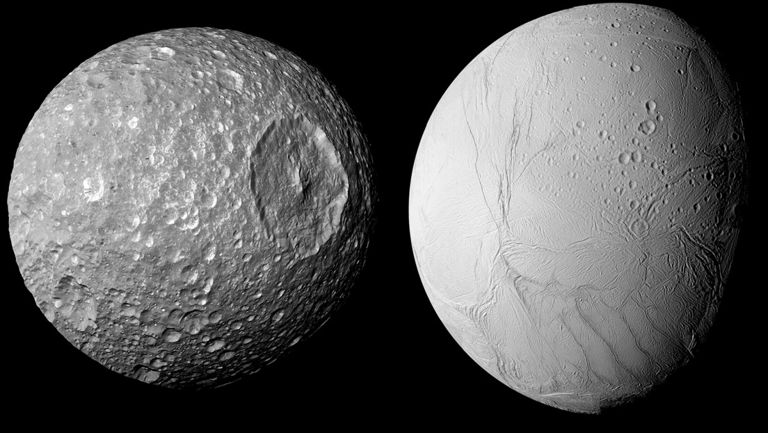 Descubren en una luna de Saturno la señal de "una nueva clase de pequeños mundos oceánicos 'sigilosos'"