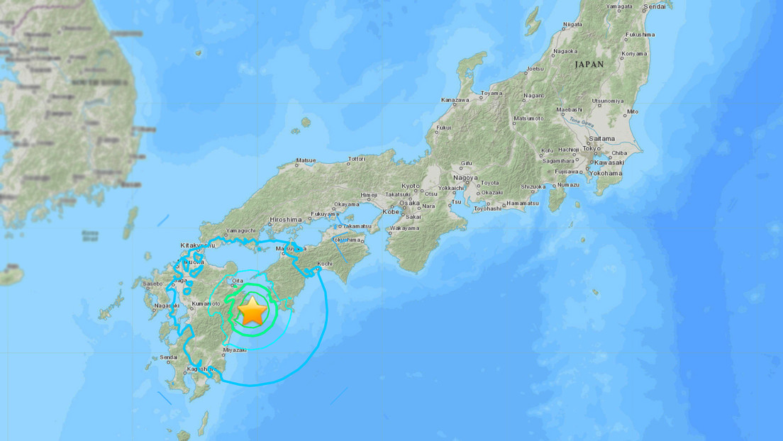 VIDEO: Se produce un sismo de magnitud 6,3 en Japón