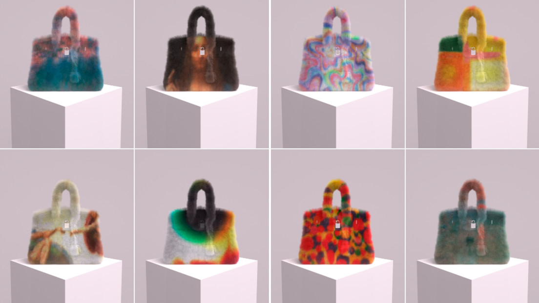 Hermès demanda a un artista que creó una serie de NFT por "apropiarse" de sus icónicos bolsos Birkin