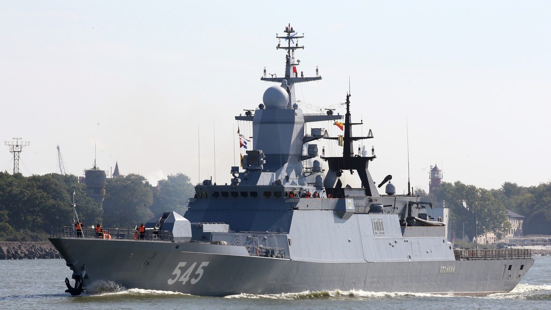 La Armada rusa inicia en el mar Báltico importantes simulacros navales con una veintena de buques y embarcaciones