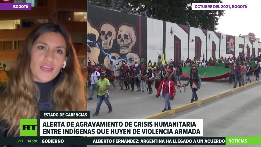 Colombia: Alerta de agravamiento de la crisis humanitaria entre indígenas que huyen de la violencia armada