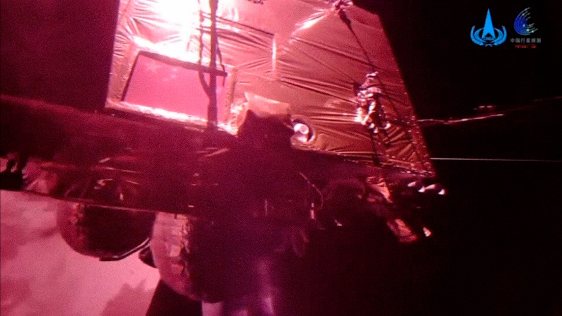 El orbitador marciano chino se toma un 'video-selfi' para el Año Nuevo lunar