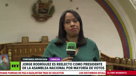 Jorge Rodríguez es reelegido como presidente de la Asamblea Nacional de Venezuela