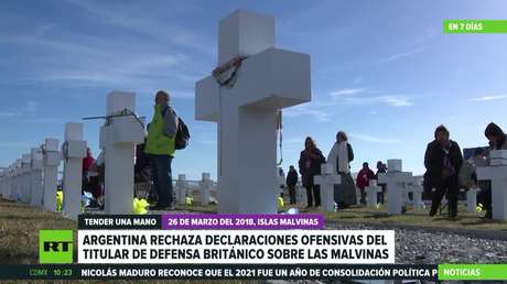 Argentina rechaza las declaraciones ofensivas del titular de Defensa británico sobre las islas Malvinas