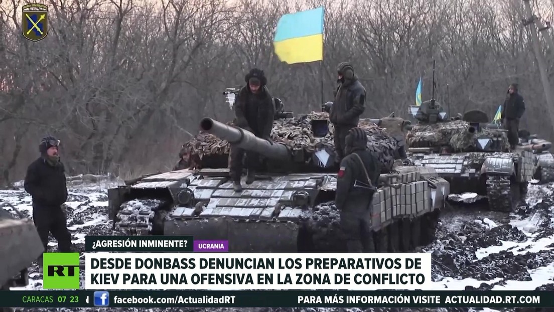 Desde el Donbass denuncian los preparativos de Kiev para una ofensiva en la zona de conflicto