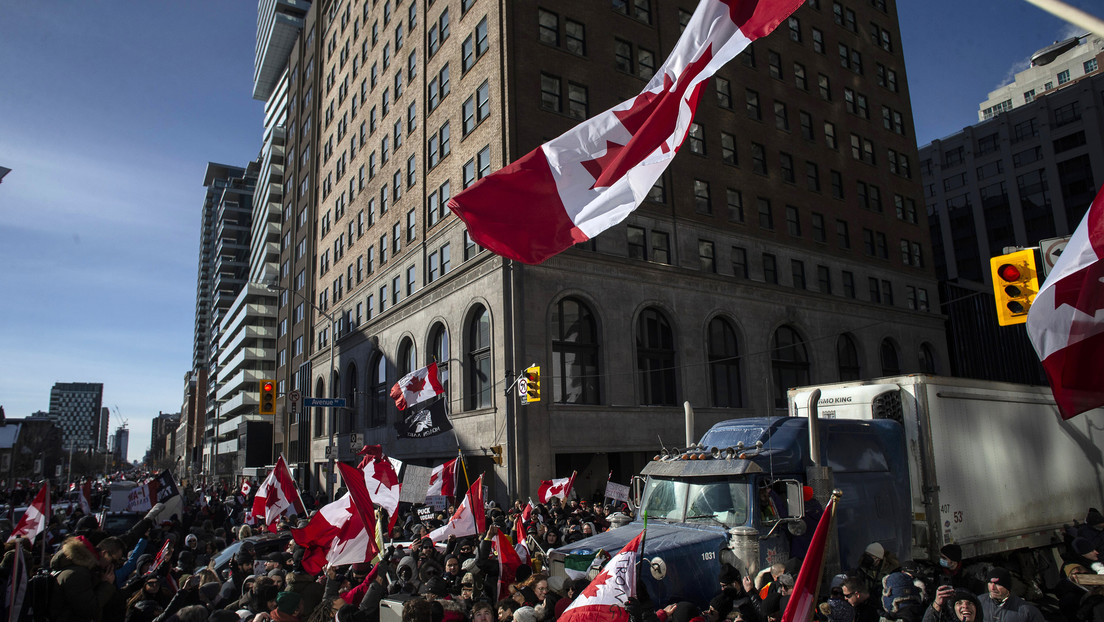 "La ciudad está asediada": Ottawa denuncia una "insurrección a nivel nacional" contra las restricciones anticovid