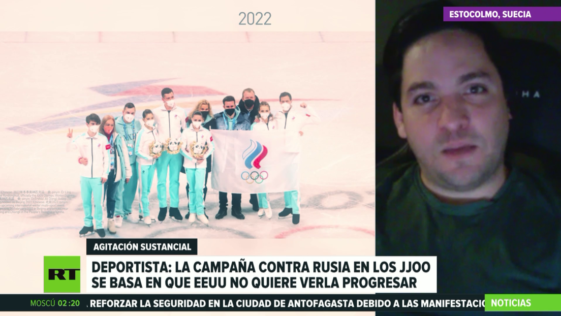 Esquiador venezolano dice que la campaña contra Rusia en los JJ.OO. se basa en que EE.UU. "no quiere verla progresar"