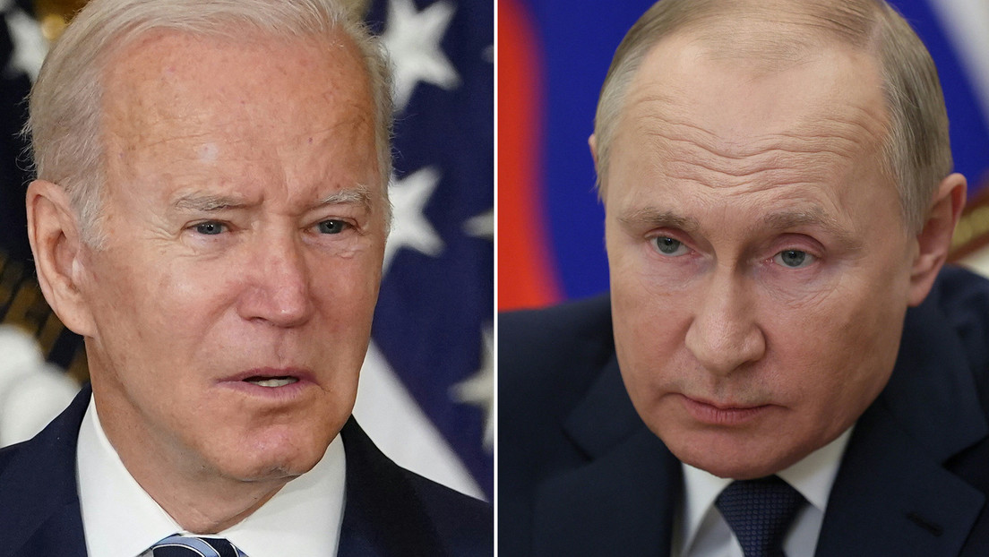 Empieza la conversación telefónica entre Vladímir Putin y Joe Biden