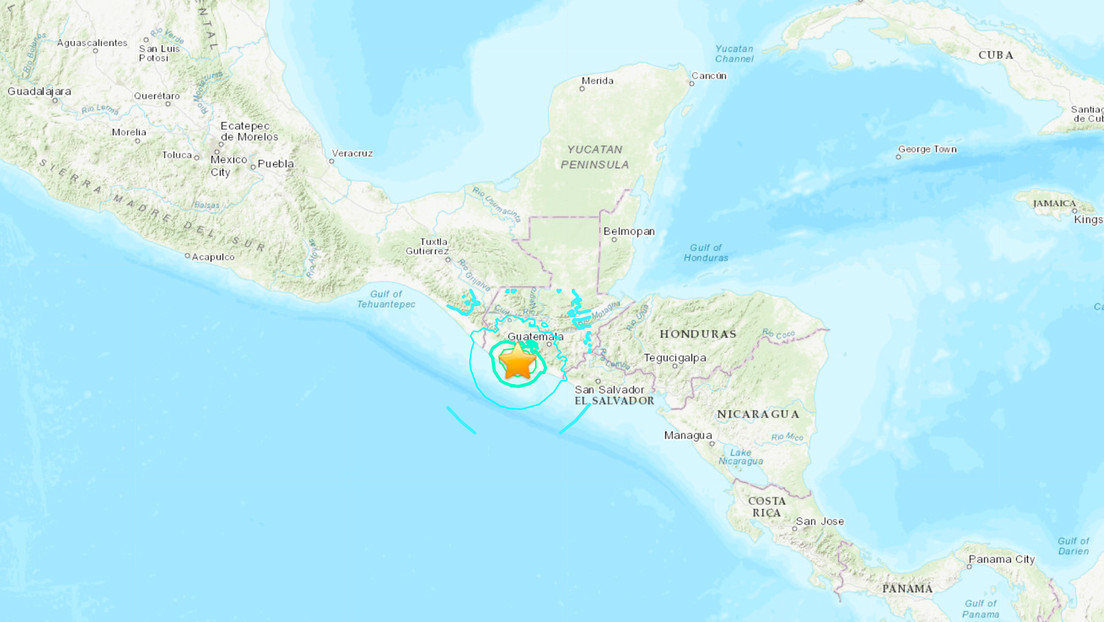 Un fuerte sismo de magnitud 6,2 sacude la costa de Guatemala (VIDEOS, FOTOS)
