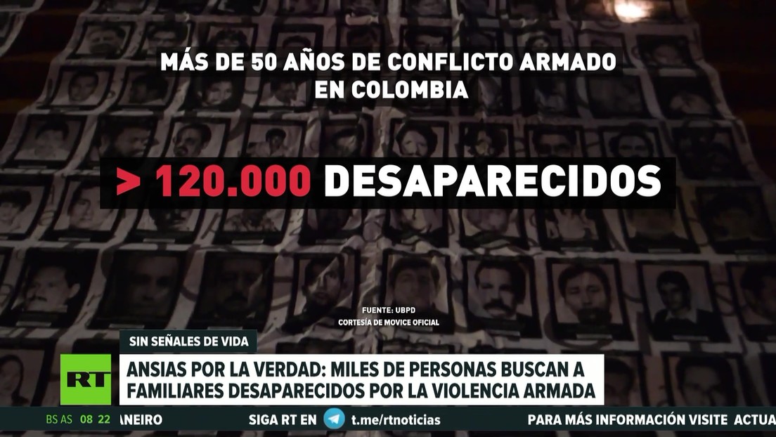 Colombia: miles de personas buscan a familiares desaparecidos por la violencia armada