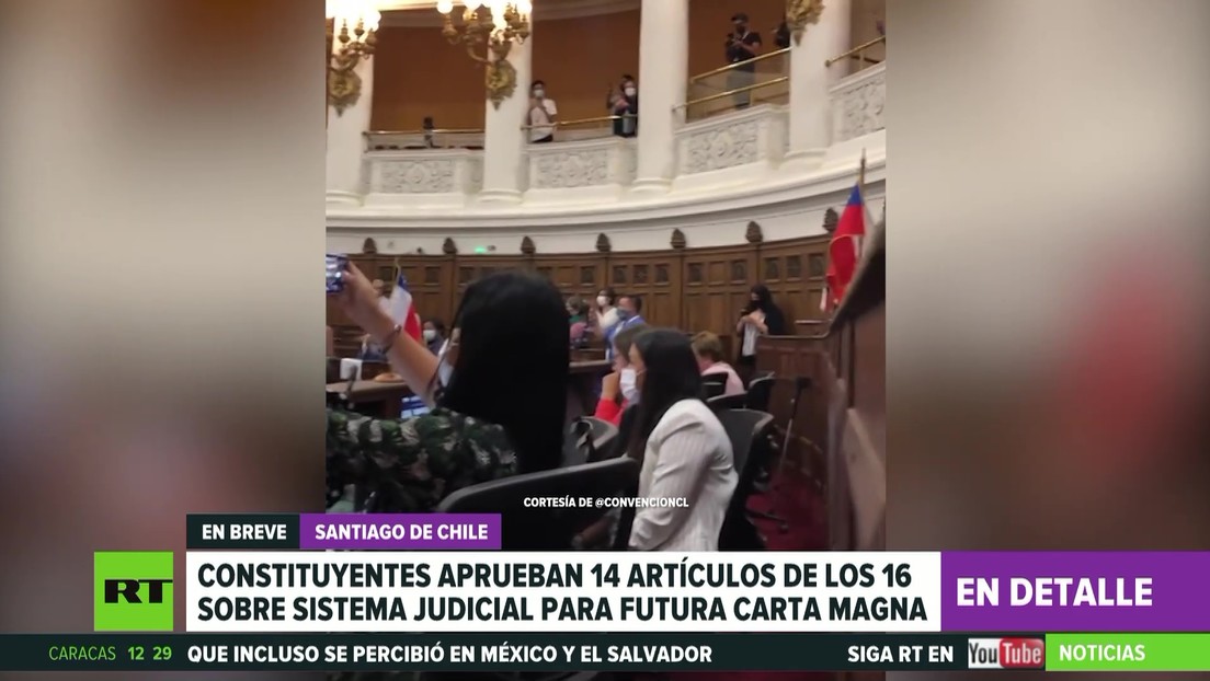 Chile: Aprueban 14 artículos de los 16 sobre el sistema judicial para la futura Constitución