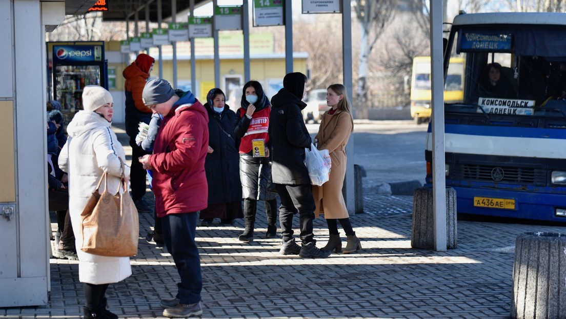 Se inicia la evacuación de la población de Donetsk hacia Rusia