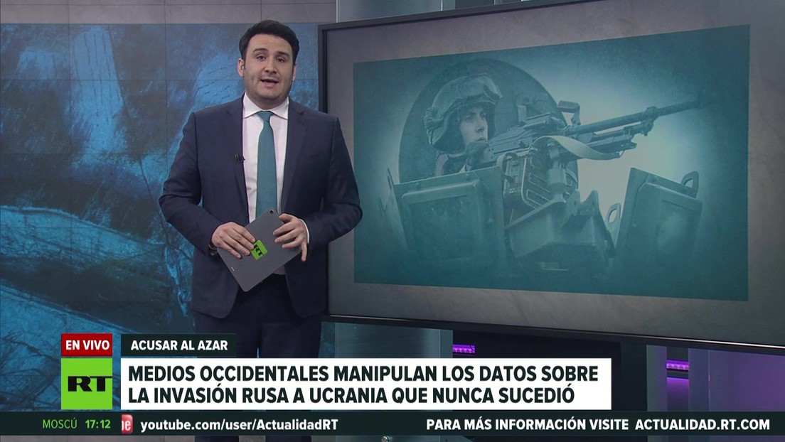 Medios occidentales manipulan los datos sobre la invasión rusa a Ucrania que nunca sucedió