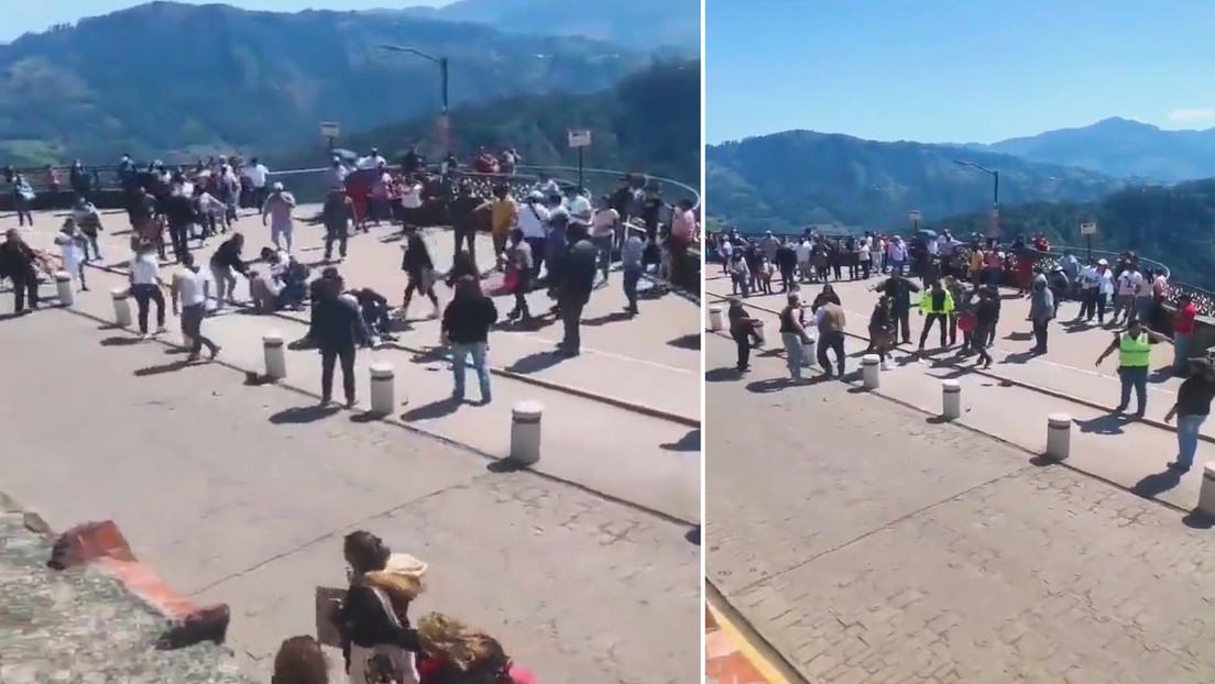 Visitantes protagonizan una pelea campal en una de las atracciones turísticas del pueblo mexicano de Zacatlán (VIDEO)