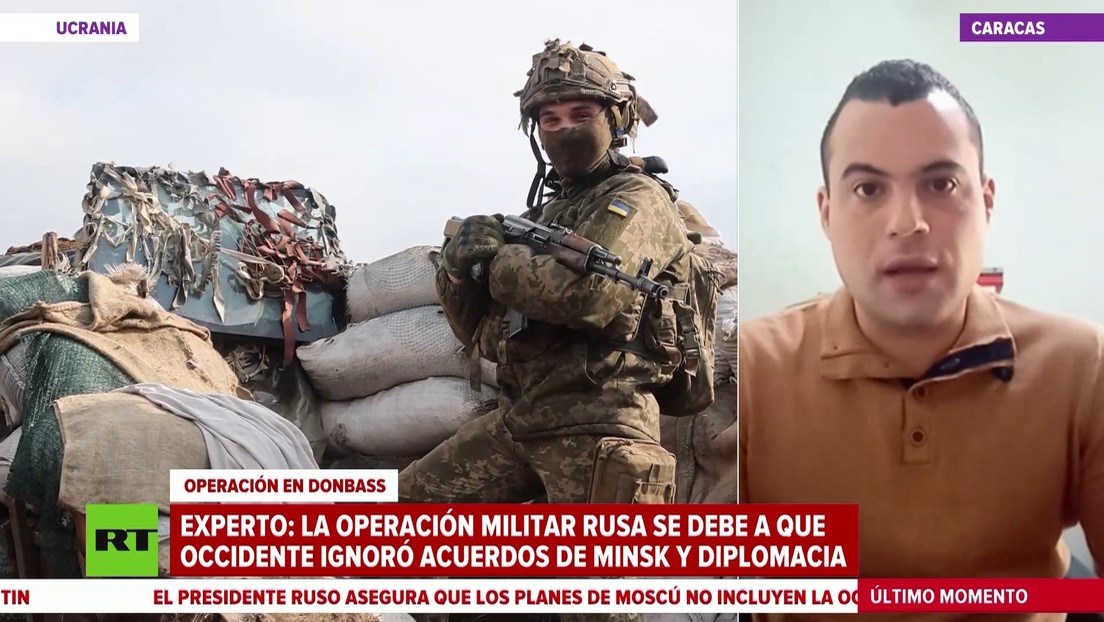 Politólogo: "La operación militar en Donbass no es impulsividad de Putin y tiene que ver con los imperativos de seguridad estratégica de Rusia"