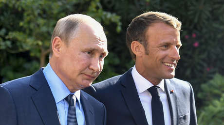 Macron dice antes de su reunión con Putin que "el objetivo de Rusia hoy no es Ucrania, sino aclarar las reglas de convivencia con la OTAN y la UE"