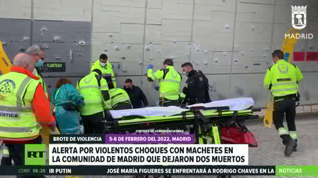 Alerta por violentos choques con machetes en la Comunidad de Madrid que dejaron dos muertos