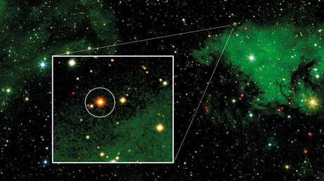 Detectan desde España una estrella supergigante azul, un millón de veces más luminosa que el Sol, que se mueve a gran velocidad por la Vía Láctea