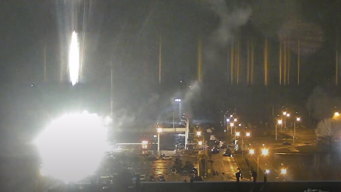 Se registra un incendio en la zona de la central nuclear Zaporizhia en medio de acciones militares en Ucrania