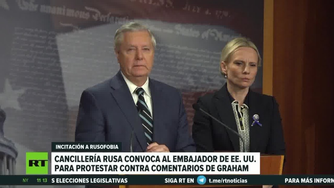 Rusia exige que EE.UU. condene el llamado del senador Lindsey Graham a "asesinar" a Putin