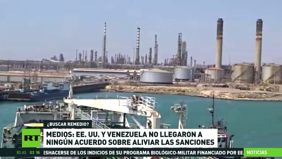 Reportan que EE.UU. y Venezuela no llegaron a ningún acuerdo sobre aliviar las sanciones económicas impuestas al país bolivariano