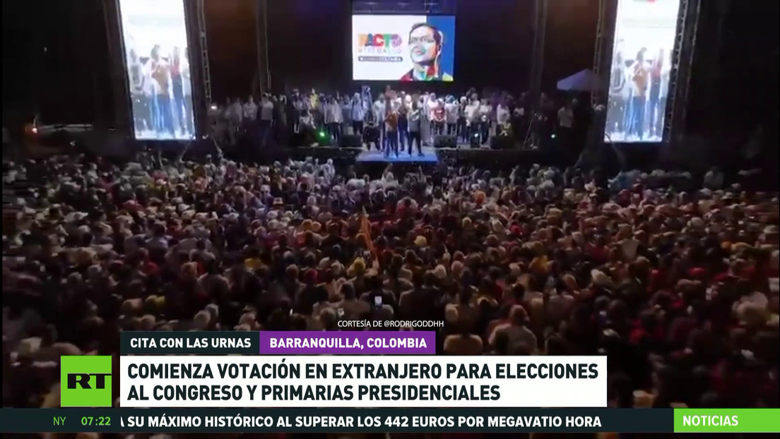 Comienza la votación en el extranjero para las elecciones parlamentarias y primarias presidenciales en Colombia