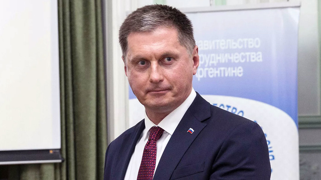 El embajador de Rusia en Argentina, Dmitri Feoktistov