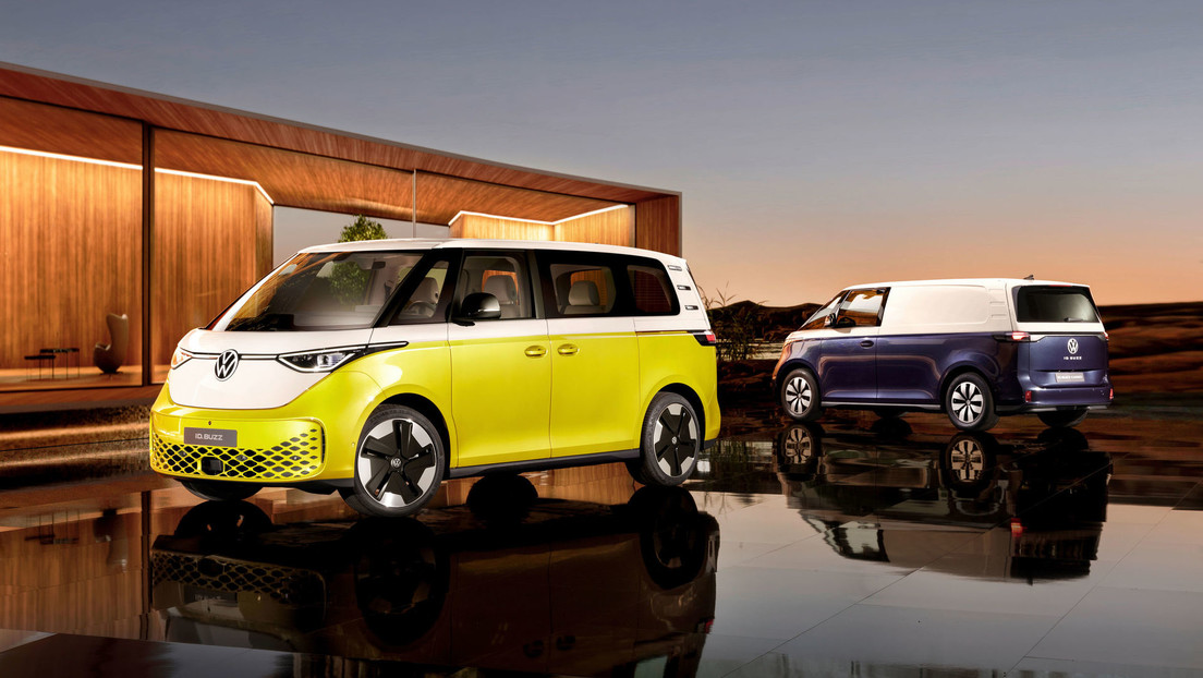 Volkswagen presenta el ID. Buzz, el sucesor eléctrico de la tradicional Kombi (FOTOS)