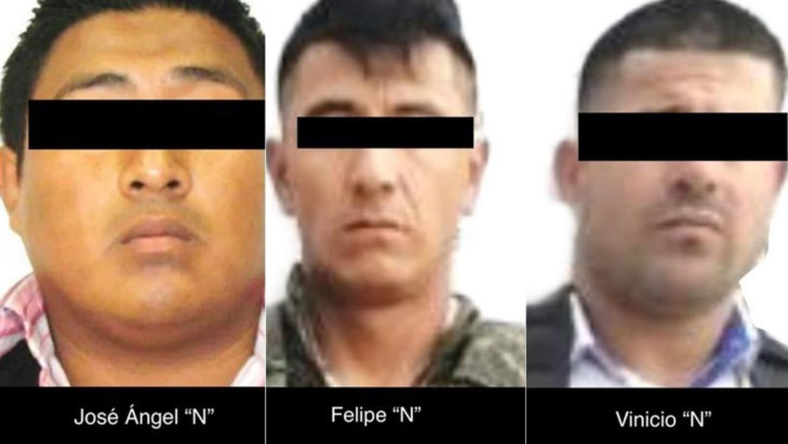 Detienen a tres presuntos miembros del Cártel Jalisco Nueva Generación con armas y drogas en el estado mexicano de Veracruz
