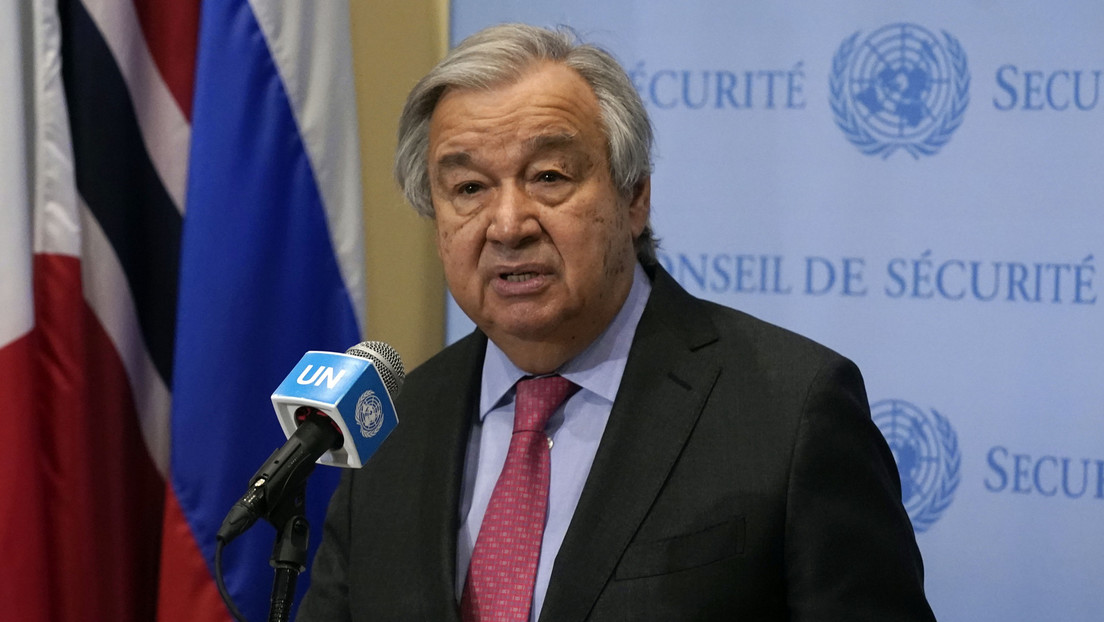 Secretario general de la ONU: "La perspectiva de un conflicto nuclear, antes impensable, vuelve a ser una posibilidad"