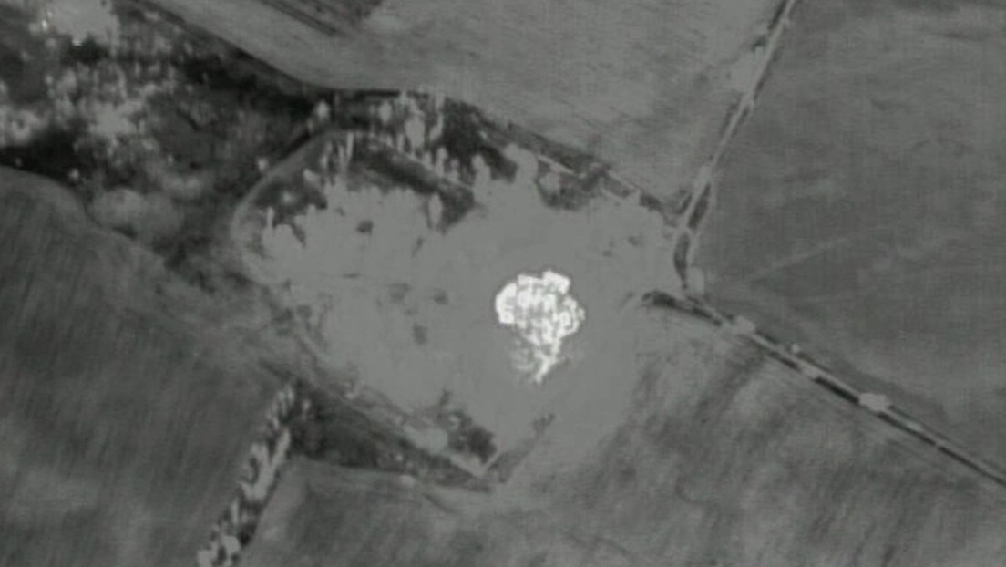 VIDEO: Rusia destruye con ayuda de un dron y proyectiles de alta precisión un lanzador de misiles tierra-aire ucraniano