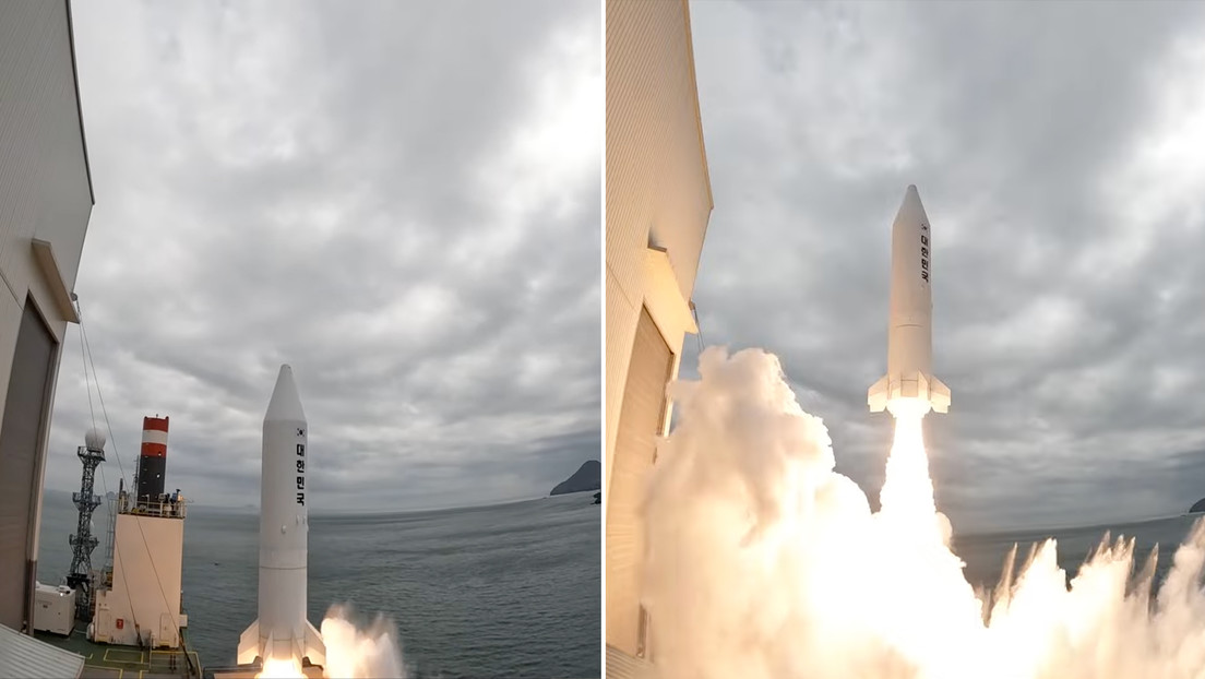Corea del Sur realiza un lanzamiento exitoso de su misil de combustible sólido para colocar en órbita satélites espía