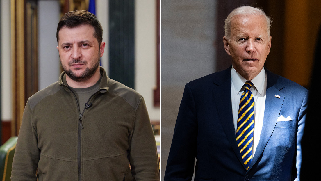 Casa Blanca: Biden y Zelenski debaten sobre "capacidades adicionales" para ayudar al Ejército de Ucrania