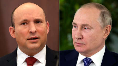 Putin se reúne con el primer ministro israelí en Moscú para discutir la situación en Ucrania