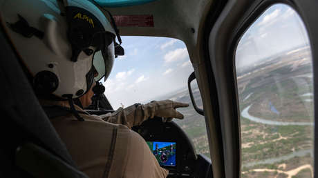 VIDEO: Un helicóptero de Seguridad Pública de Texas capta cómo un presunto miembro de un cártel mexicano le apunta con un fusil