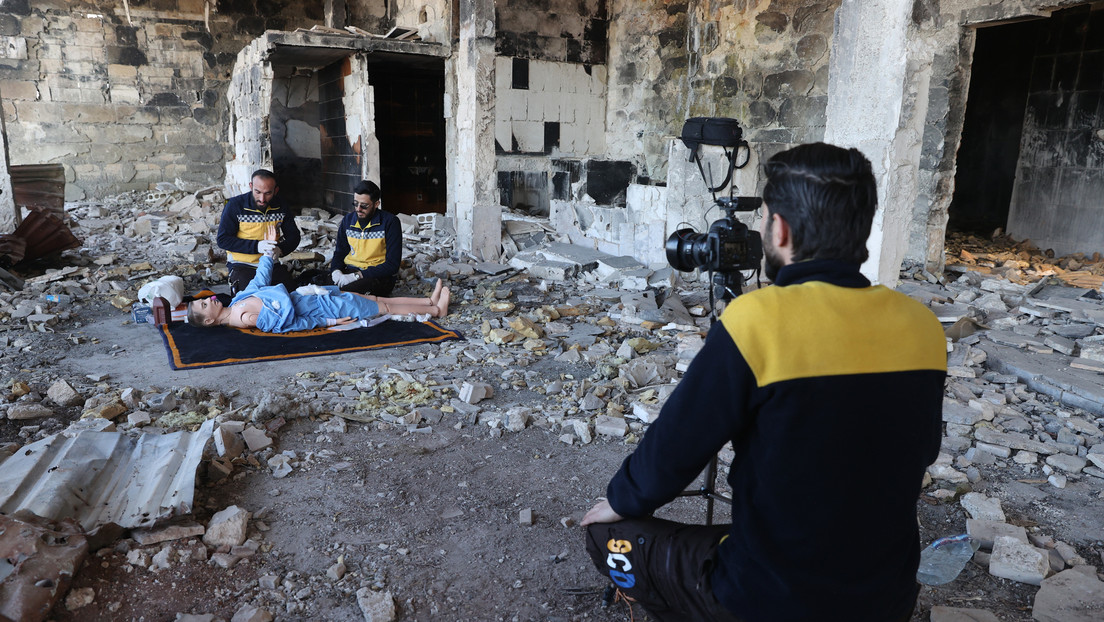 Advierten que los Cascos Blancos sirios podrían "enseñarle a Ucrania cómo hacer escenificaciones que puedan parecer creíbles"