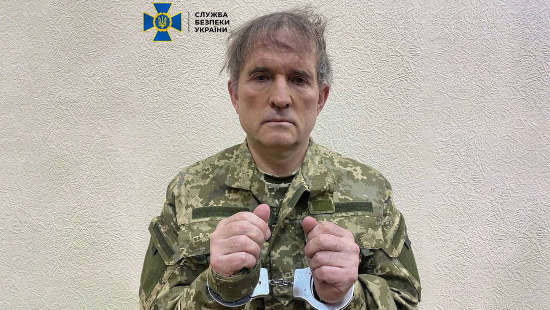 El Kremlin no ve posible intercambiar al detenido político opositor ucraniano Víktor Medvedchuk por prisioneros ucranianos