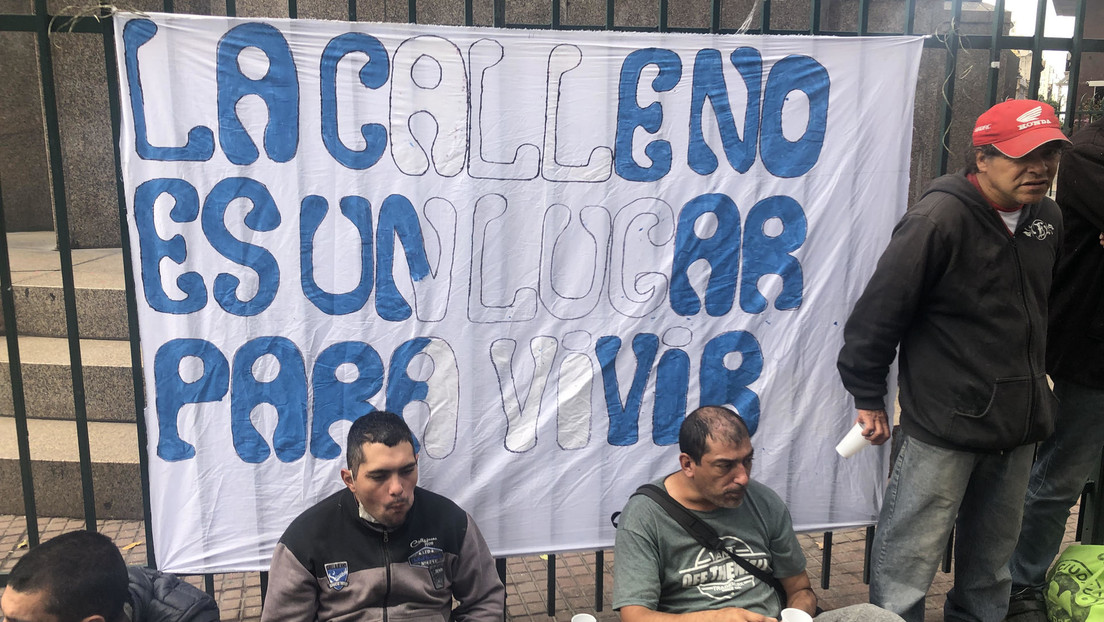 "Estamos invisibilizados": Los sin techo en Argentina protestan para que los contabilicen en el actual censo poblacional