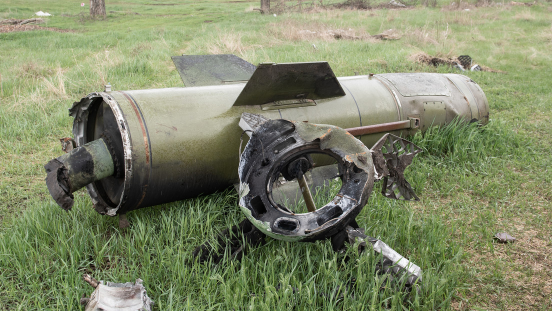 Sistemas antiaéreos rusos Pántsir-S derriban un misil ucraniano Tochka-U