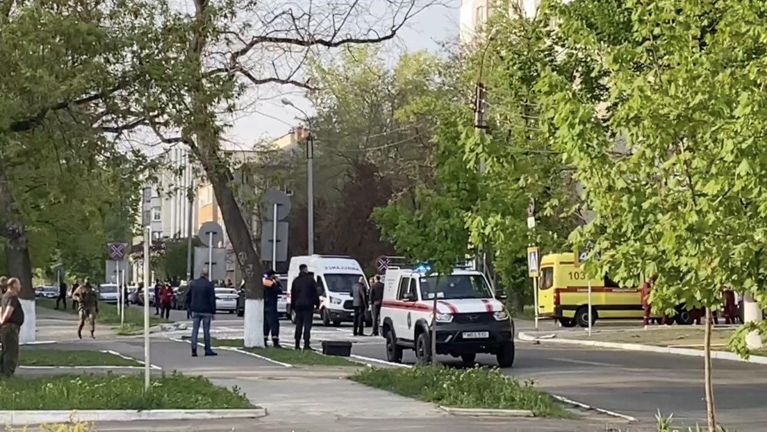 VIDEO, FOTOS: Reportan fuertes explosiones en la sede del Ministerio de Seguridad en la capital de Transnistria