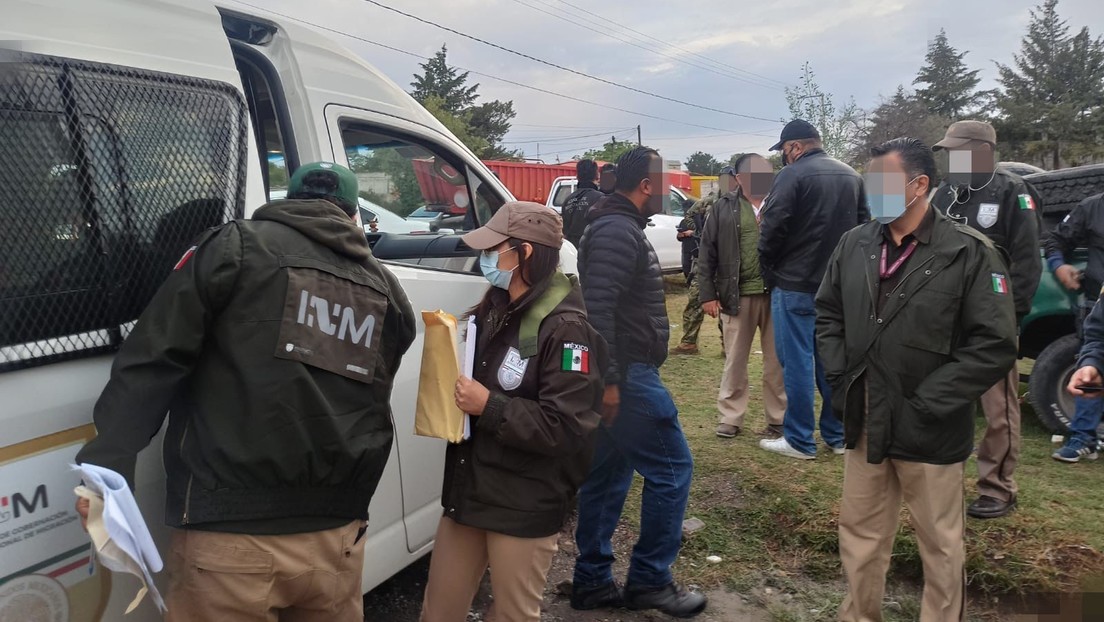 Disuelven caravana de migrantes en Chiapas después de seis horas de caminata